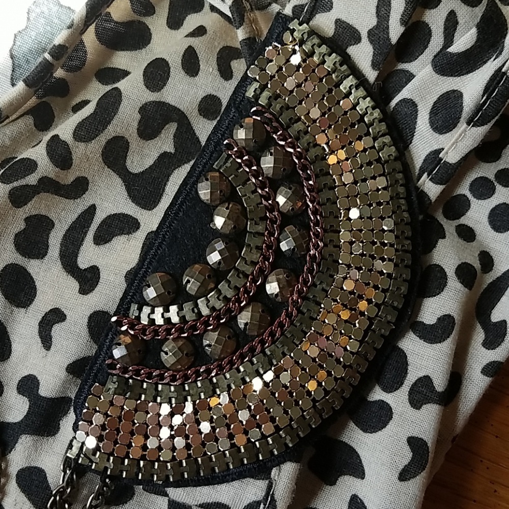 Kardashian Kollection Leopard Print Tank Top - Picture 5 of 8